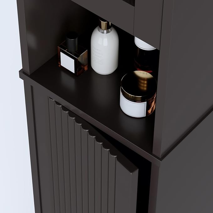 Tall Bathroom Storage Cabinet, Narrow Storage Cabinet - Image 6