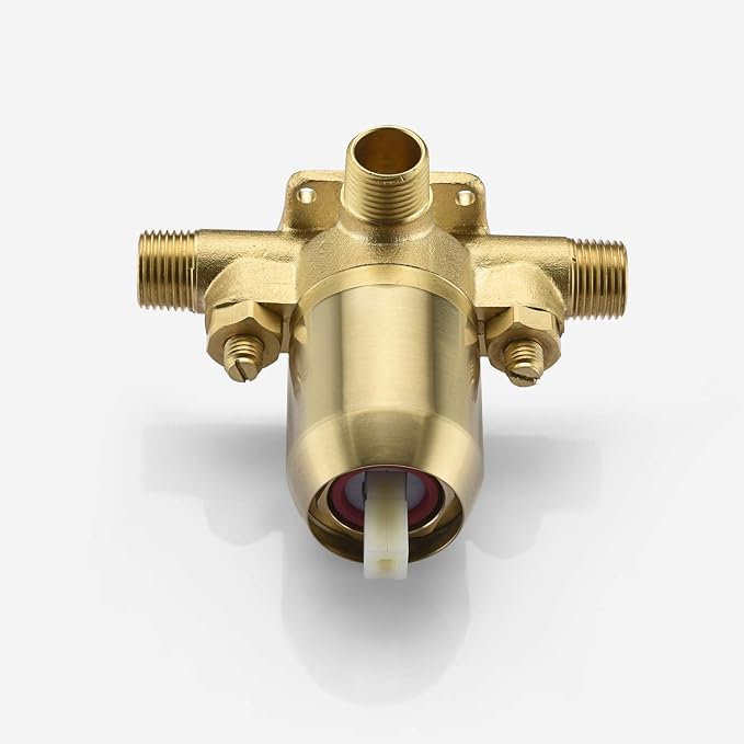 sumerain Shower Faucet Set Brushed Gold, Anti-scald Pressure Balance Valve - Image 5