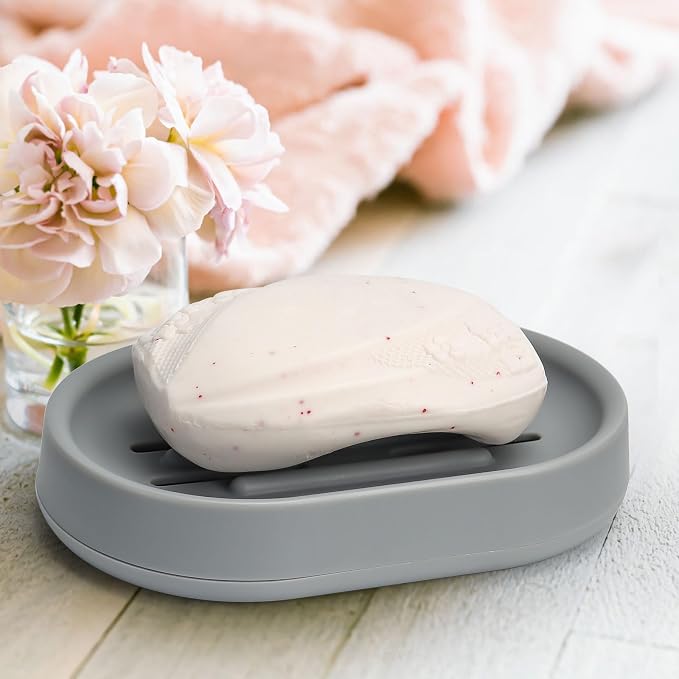 Topsky Soap Dish for Shower, 2 Pack Soap Dishes Soap Savers for Bar Soap - Image 4