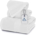 DAN RIVER 100% Ring Spun Cotton 3-Piece Towel Set, Bath Towel, Hand Towel and by DanRiver