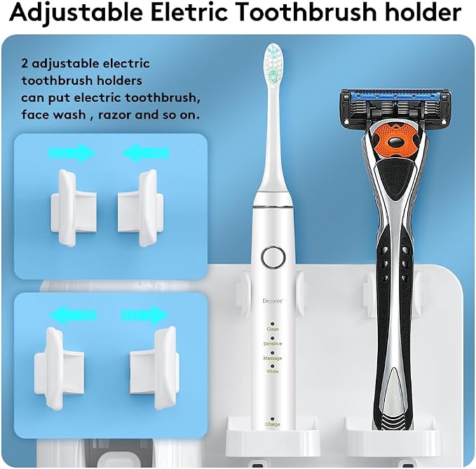 Toothpaste Dispenser Wall Mounted, Automatic Toothpaste Dispenser - Image 2