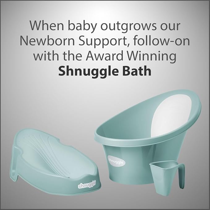 Shnuggle | Newborn Baby Bath Support | Ergonomic Soft-Touch Seat | Lightweight - Image 10