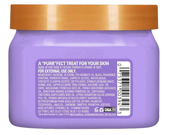 Tree Hut Shea Sugar Scrub Meyow | Exfoliating Body Scrub Removes Dead, Dry Skin - Image 3