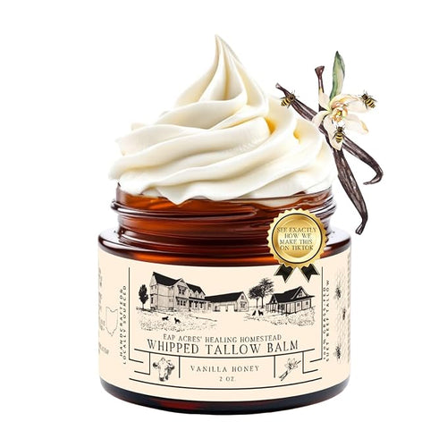 100% Grass-Fed Whipped Tallow Balm & Organic Jojoba Oil infused Organic by EAPACRESHEALINGHOMESTEAD