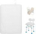 Anycosy Shower Seat Cushion for Transfer Benches, Slip-Resistant 3D Foam Mesh by Anycosy