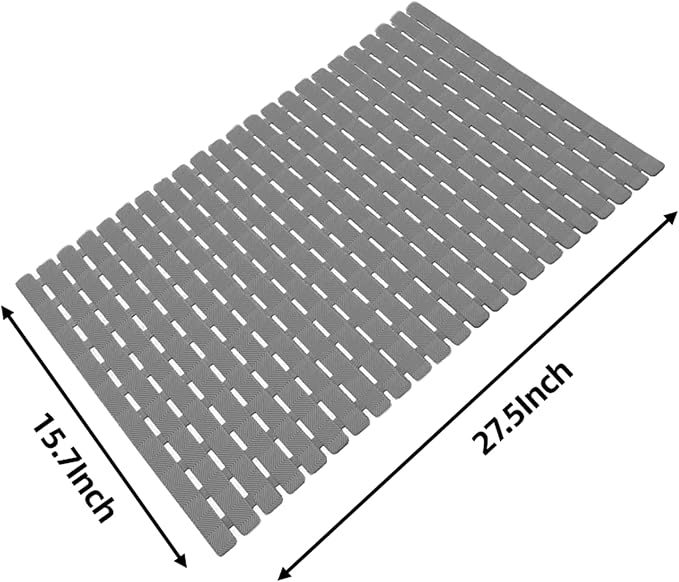 Anti-Slip Bath Bathtub Mat 27.5 x 15.7 inches Bathroom Anti-Slip Home Bathroom - Image 3