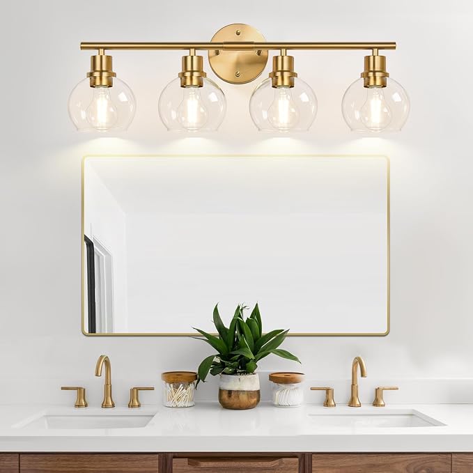 4-Light Bathroom Light Fixtures 2024 Upgrade, Bathroom Wall Sconces - Image 7