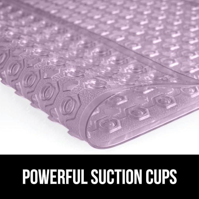 GORILLA GRIP Patented Bath Tub Shower Mat, Machine Washable Bathtub Floor Liner - Image 3