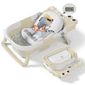 Collapsible Baby Bathtub for Newborn, Foldable Baby Bath Tub by Tavlshero