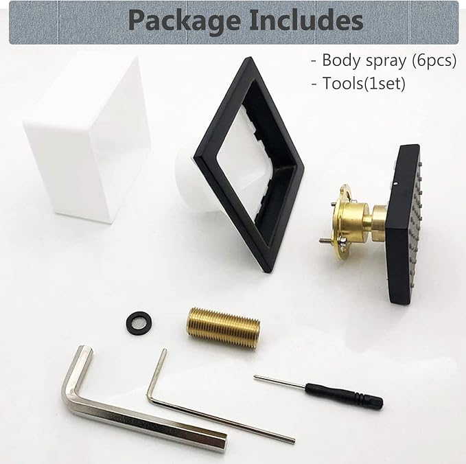 Thermostatic Shower System Matte Black Shower Faucet Set - Image 7