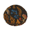 Enchanted Mushroom Forest Shower Cap by ZEYARUIBO