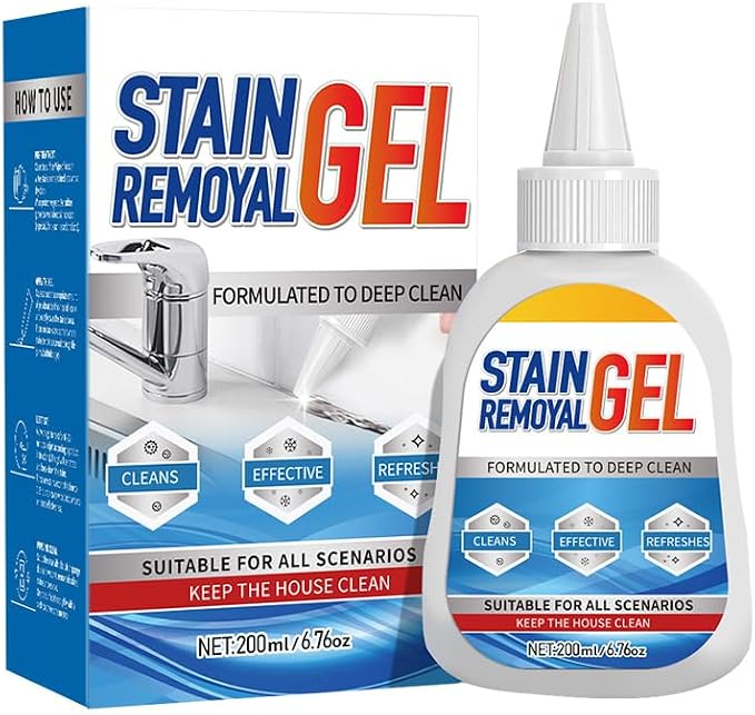 Mold Stain Remover Gel, Heavy Duty Gel Cleaner, Washing Machine Use -Easy by F+FENG+PEI