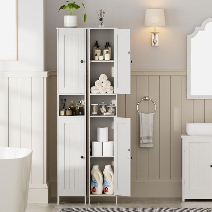 Tall Bathroom Storage Cabinet - Image 9
