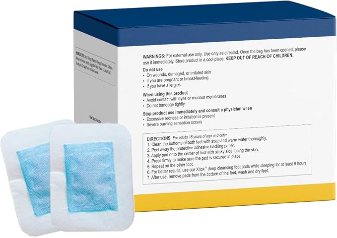 Simple Promise - Xitox Deep Cleansing Foot Pads - Supports Restful Sleep & - Image 2