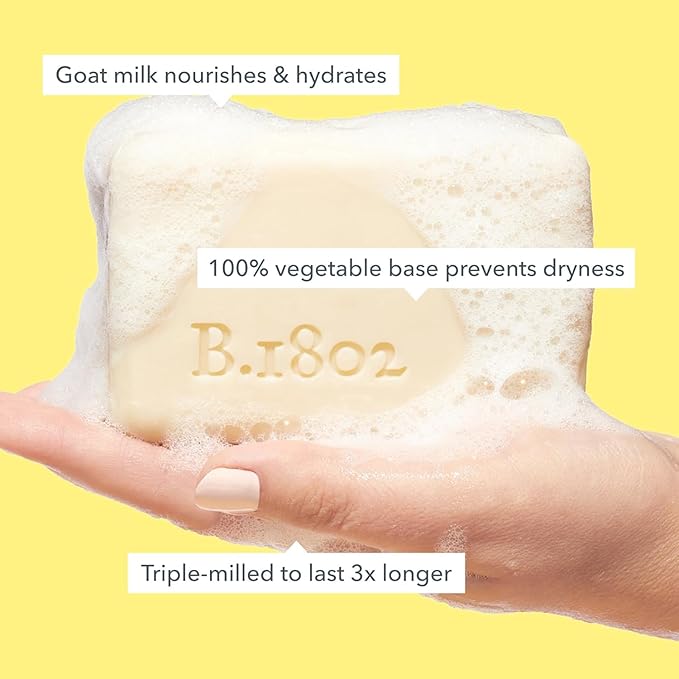 Beekman 1802 Goat Milk Body Soap Bar, Lavender - Image 2
