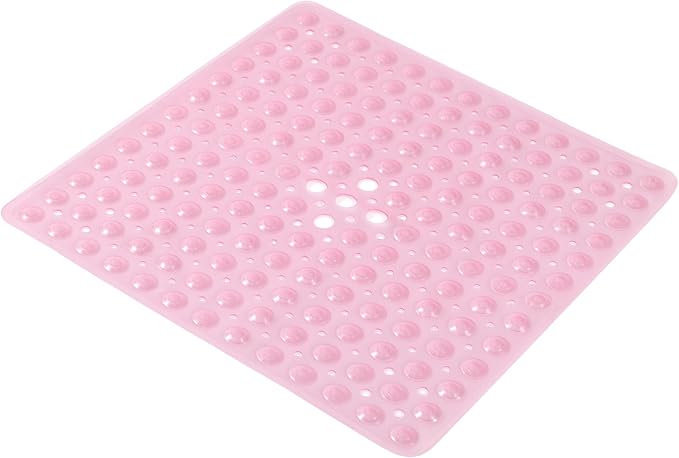 Anti-Slip Bathtub Shower mat, 20.8×20.8（Approximately 53×53cm） inch Soft by ERASILKEN-X
