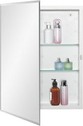 Bathroom Medicine Cabinet with Beveled Edge Mirrored Door 20 x 26 inch by MedicineCabinetsMirrors