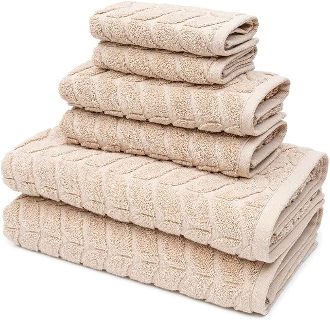 BAGNO MILANO Turkish Cotton Ultra-Soft Plush Absorbent Quick Dry Bathroom Towel by BagnoMilanoLuxurySoftness