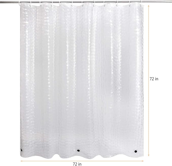 WELTRXE Shower Curtain Liner 8G EVA - Image 7