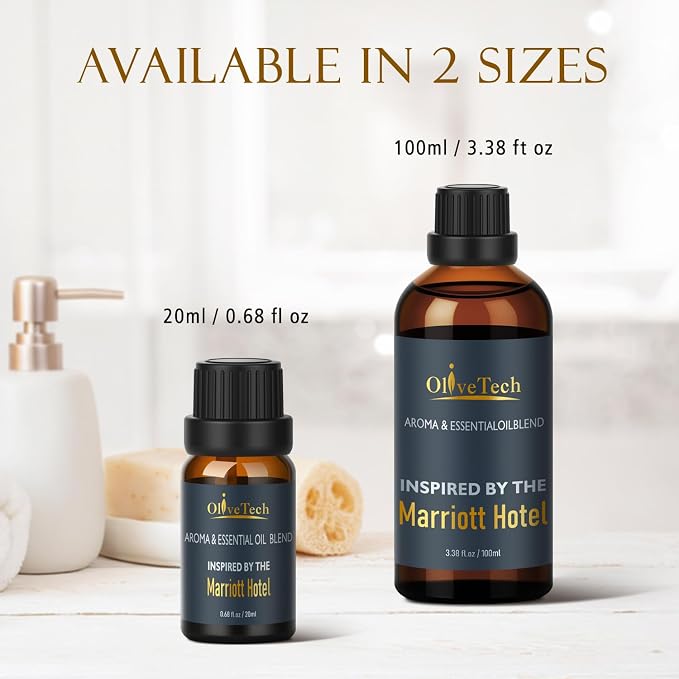 Hotel Diffuser Oil Inspired by Marriott Hotel Scent, OliveTech Aromatherapy - Image 8