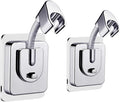 2pcs Shower Head Holder Wall Mount, 360° Adjustable Handheld Holder, No-Drill by Jigspsyzh