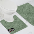 GORILLA GRIP Bathroom Rug Sets, Soft Chenille 2 Piece Area Rugs Set, Toilet by GorillaGrip