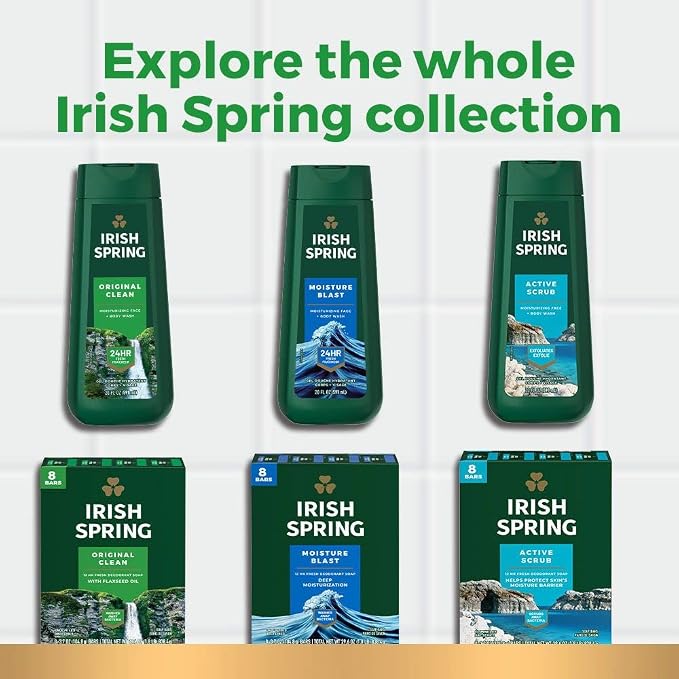 Irish Spring 5 in 1 Body Wash for Men, Men's Body Wash, Smell Fresh and Clean - Image 14