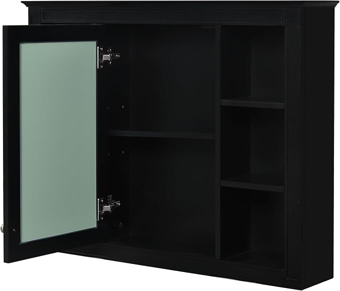 36" Bathroom Vanity with Matching Medicine Cabinet, Modern Sink Storage Cabinet - Image 7