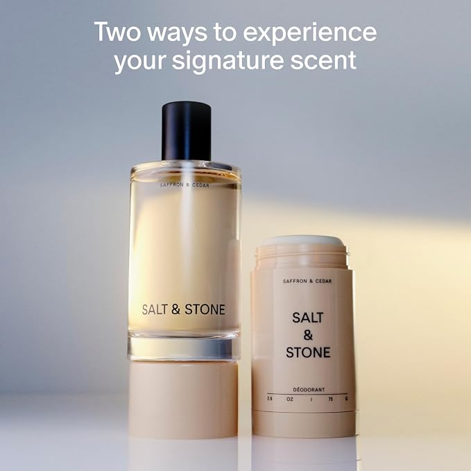 Salt & Stone Signature Scent Duo Set | 48 Hour Aluminum-Free Deodorant & - Image 2