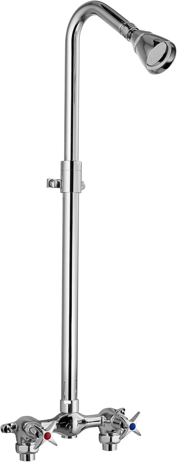 Aolemi Outdoor Shower Kit Fixtures Faucet System Double Handle Exposed Shower by Aolemi