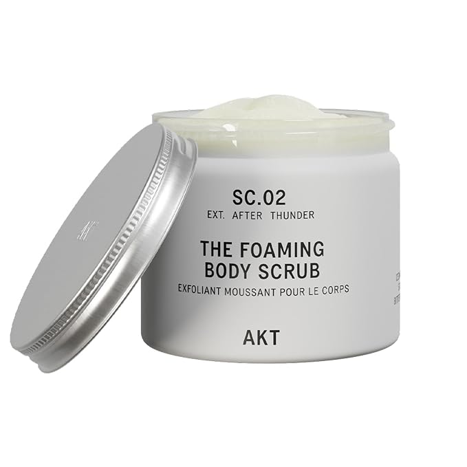 AKT The Foaming Body Scrub 8.4 Fl Oz, Skin Exfoliator, Body Scrub by Akt