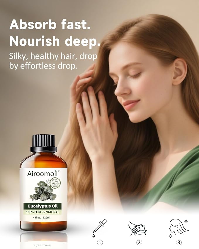 Pure Eucalyptus Essential Oil, 100% Natural Eucalyptus Essential Oil, Premium - Image 7
