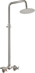 Aolemi Outdoor Shower Kit Outdoor Shower Fixtures Faucet System Double Handle by Aolemi
