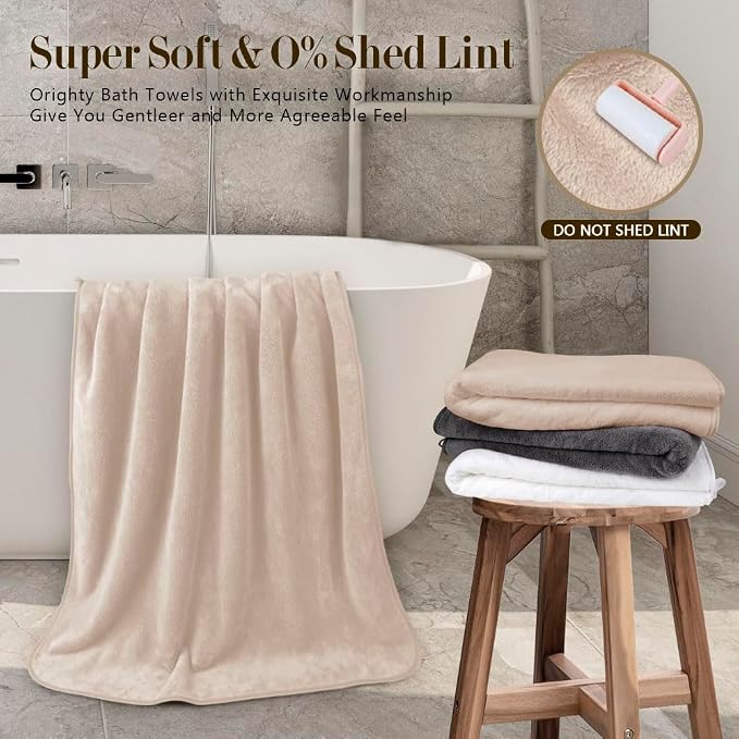 Orighty Microfiber Bath Towels Pack of 2 - Image 2