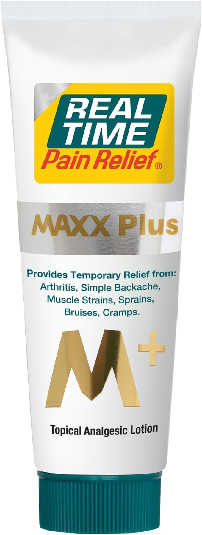 Real Time Pain Relief MAXX Plus - 3oz Tube | Intensive Formula by RealTimePainRelief