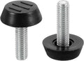 M6x16x22mm Screw on Furniture Glide Leveling Feet by DTGN