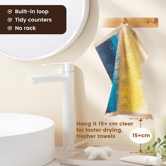 SEMAXE 100% Cotton Washcloths for Bathroom - Image 5