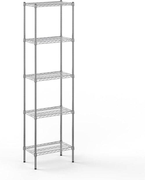 14" Deep x 24" Wide x 86" Height Wire Shelving Kit | 5-Tier | NSF Commercial by Regal+Altair
