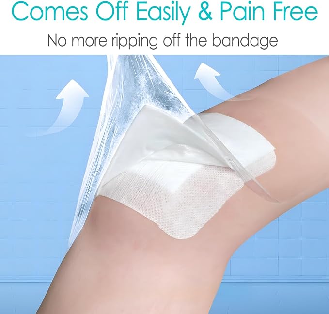 8"x8" Waterproof Shower Cover Incision Bandages - Image 5