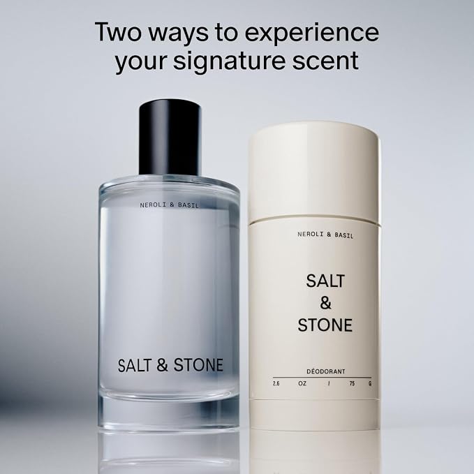 Salt & Stone Signature Scent Duo Set | 48 Hour Aluminum-Free Deodorant & - Image 2