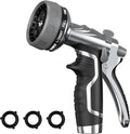 Garden Hose Nozzle, Heavy Duty Metal Water Hose Nozzle by HmiL-U