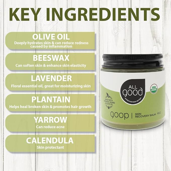 All Good Goop Organic Skin Care Recovery Balm - Image 3