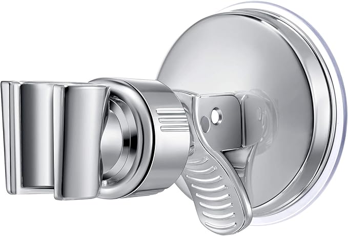 Zhehao Adjustable Shower Head Holder, Removable Suction Cup Shower Head Holder by Zhehao