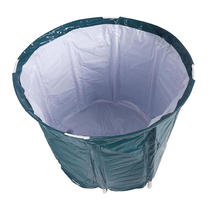 Portable Foldable Bathtub, Large Capacity 80L PVC Soaking Spa Tub - Image 9