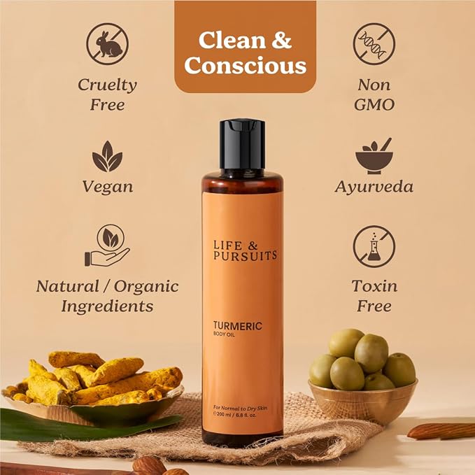 Life & Pursuits Turmeric Body Oil - Image 4
