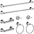 BGL Bathroom Hardware Set Chrome Adjustable Expandable Bath Towel Bars Bathroom by BGL