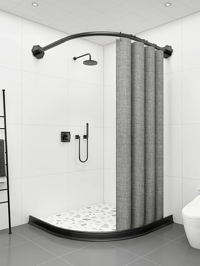 98Inch Collapsible Shower Threshold Water Dam 2" High Shower Barrier Water - Image 3