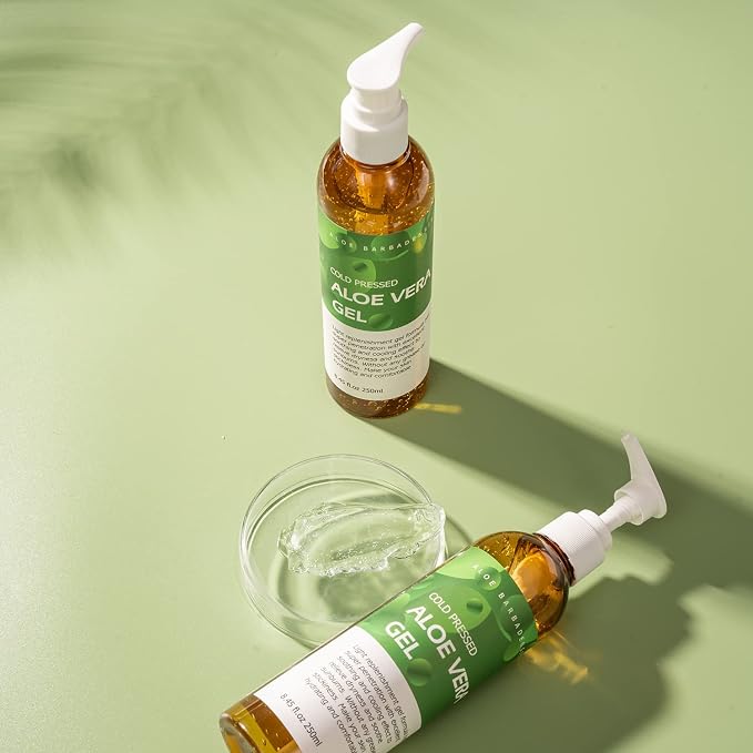 benatu Aloe Vera Gel for Face and Hair, 100% Pure Cold Pressed, Natural Facial - Image 2