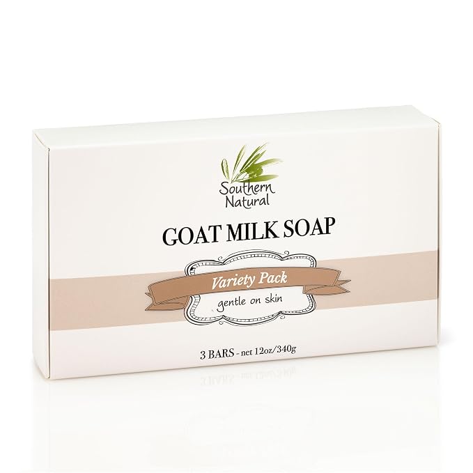 Southern Natural Goat Milk Soap Bar – Unscented Oatmeal & Honey, Castile & - Image 9