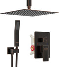KOJOX Ceiling Oil Rubbed Bronze Shower System: Complete Trim Kit by KOJOXSANITARY